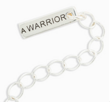 Load image into Gallery viewer, Morse Code Necklace - You&#39;re a Warrior
