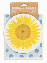 Load image into Gallery viewer, Sunflower BioDishCloths Clean House
