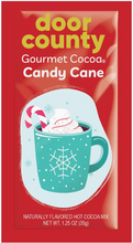 Load image into Gallery viewer, Door County Candy Cane Gourmet Hot Cocoa - One Mug Packet
