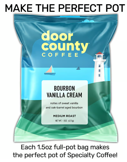 Bourbon Vanilla Cream Single Serve Ground Coffee