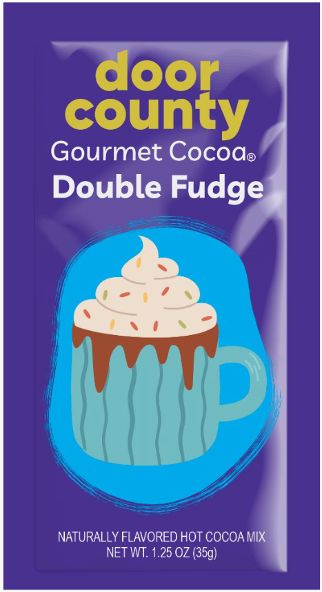 Door County Double Fudge Gourmet Hot Cocoa - One Mug Packet
