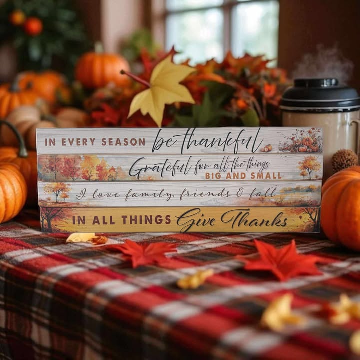 Fall Wooden Signs