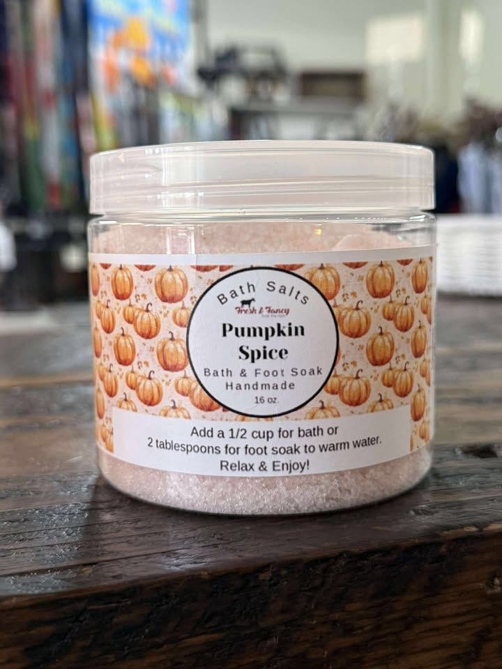 Pumpkin Spice Bath Salts