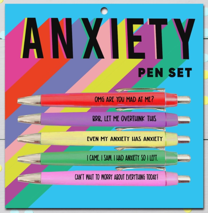 Anxiety Pen Set