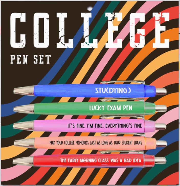 College Pen Set