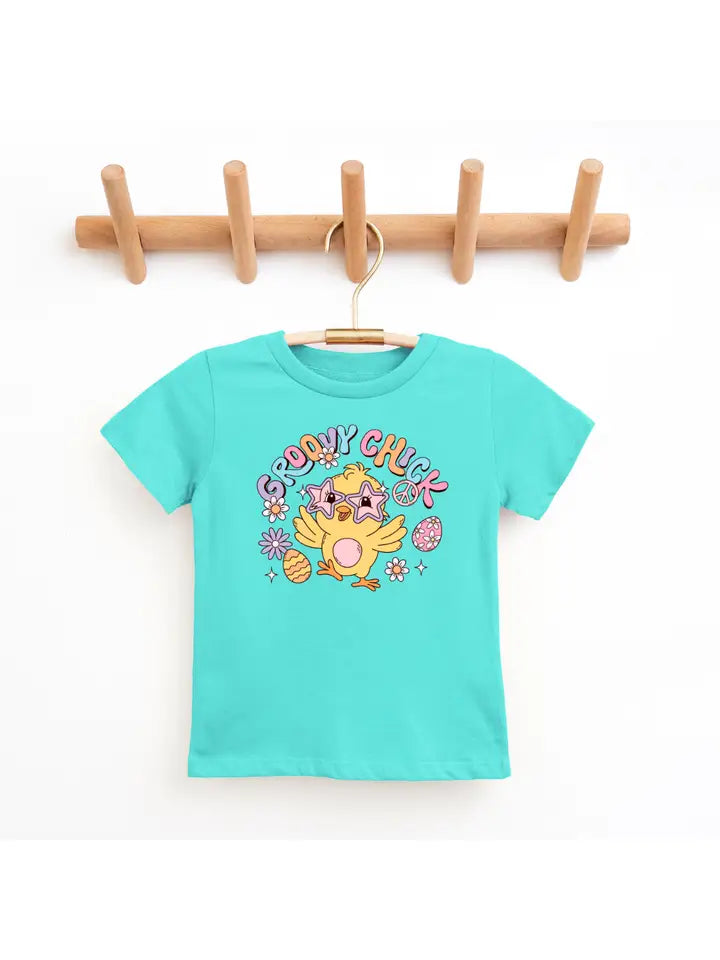 Groovy Chick Easter Youth & Toddler Graphic Tee
