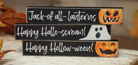 Happy Hallo-Scream Mini Stick, 3 Asstd.