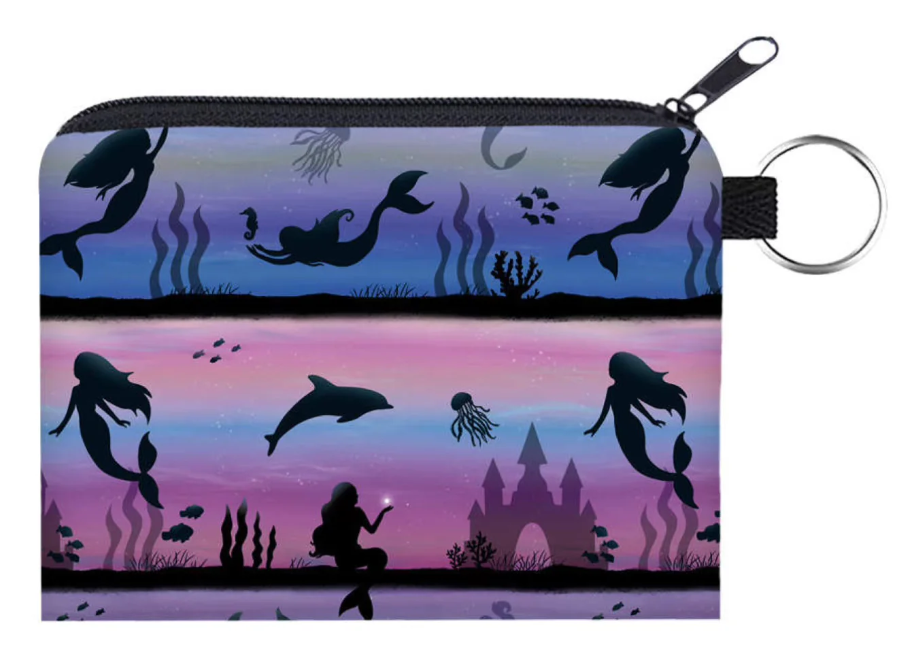 Mini Pouch - Mermaid Purple Blue