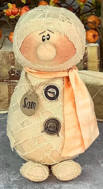 Sam the Groovy Mummy Doll