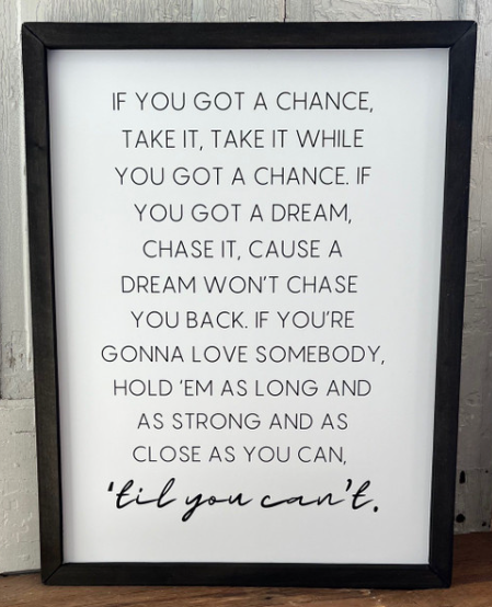 Chance Box Frame