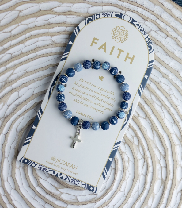 Blue Faith Bracelet