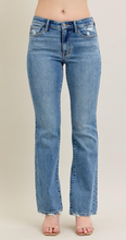 Load image into Gallery viewer, Judy Blue MR Vintage Wash Bootcut W/ Destroy Hem
