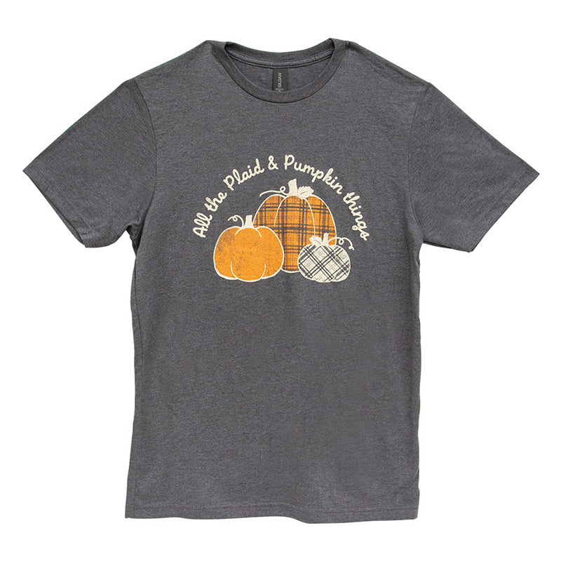 All the Plaid & Pumpkin Things T-Shirt