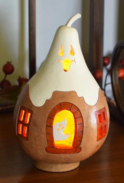 Meadowbrook Gourds Ghost Cottage