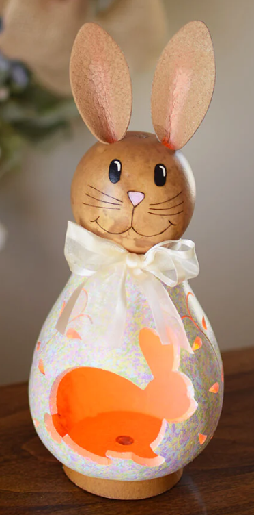 Meadowbrook Gourds Paige Bunny - Small Lit