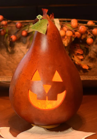Meadowbrook Gourds Traditional Jacks - Large Lit