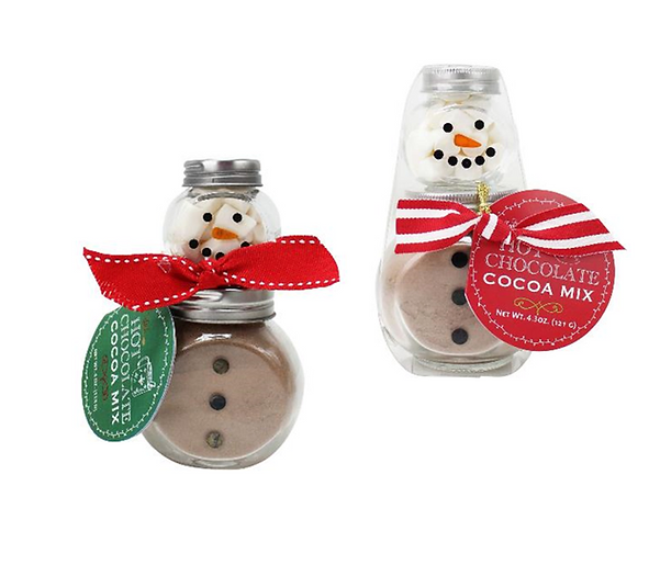 Mini Snowman Jar Cocoa Set