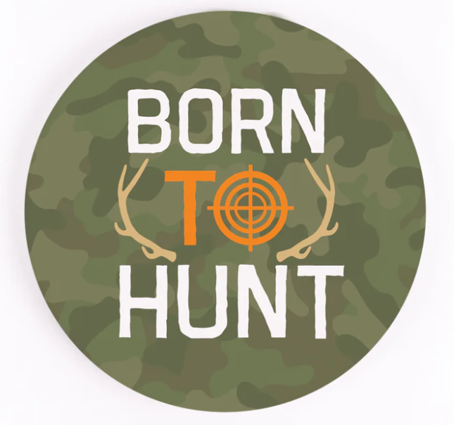 Born to Hunt Car Coaster