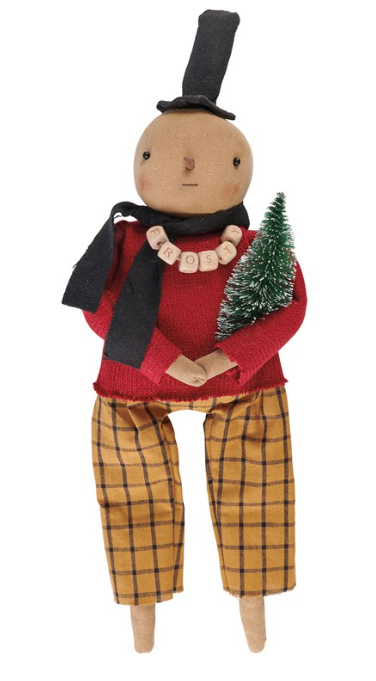 Frosty Snowman Doll