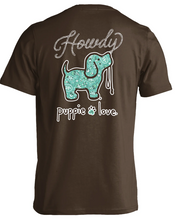 Load image into Gallery viewer, Howdy Bandana Pup | Dark Chocolate
