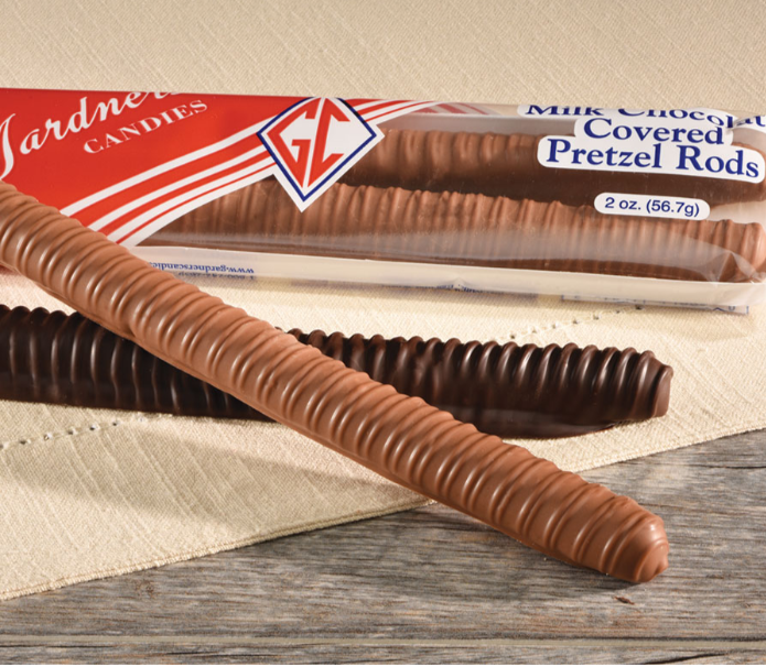 Gardners Chocolate Pretzel Rods