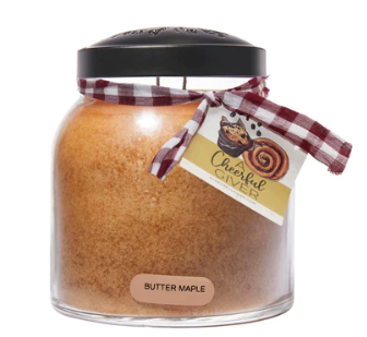 Butter Maple Papa Jar Candle
