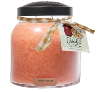 Juicy Peach Papa Jar Candle