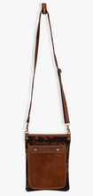 Load image into Gallery viewer, VAAN &amp; CO. Velo Brown Crossbody Bag

