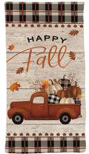Load image into Gallery viewer, Happy Fall Pickup Truck Hand Towel
