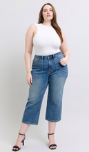 Load image into Gallery viewer, Judy Blue High Waist Utility Pockets Crop Wide

