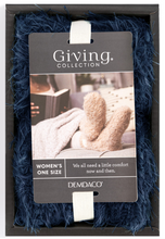 Load image into Gallery viewer, Navy Giving Socks
