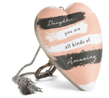 Load image into Gallery viewer, Amazing Daughter Art Heart | Art Sculpture

