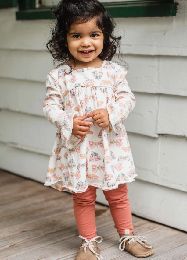 Boho Butterflies Toddler Tunic Set
