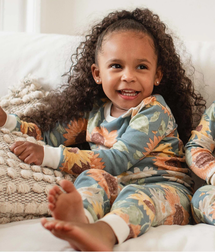 Sunflowers Toddler Pj Set