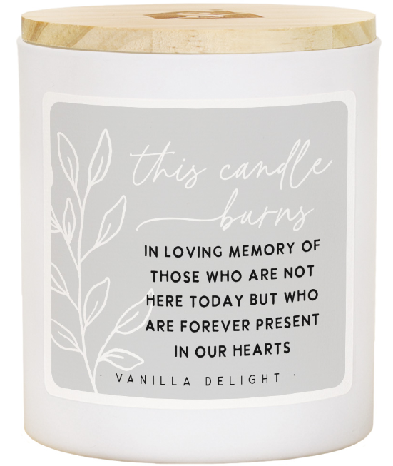 Candle Burns In Memory