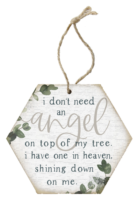 Don’t Need Angel Ornament