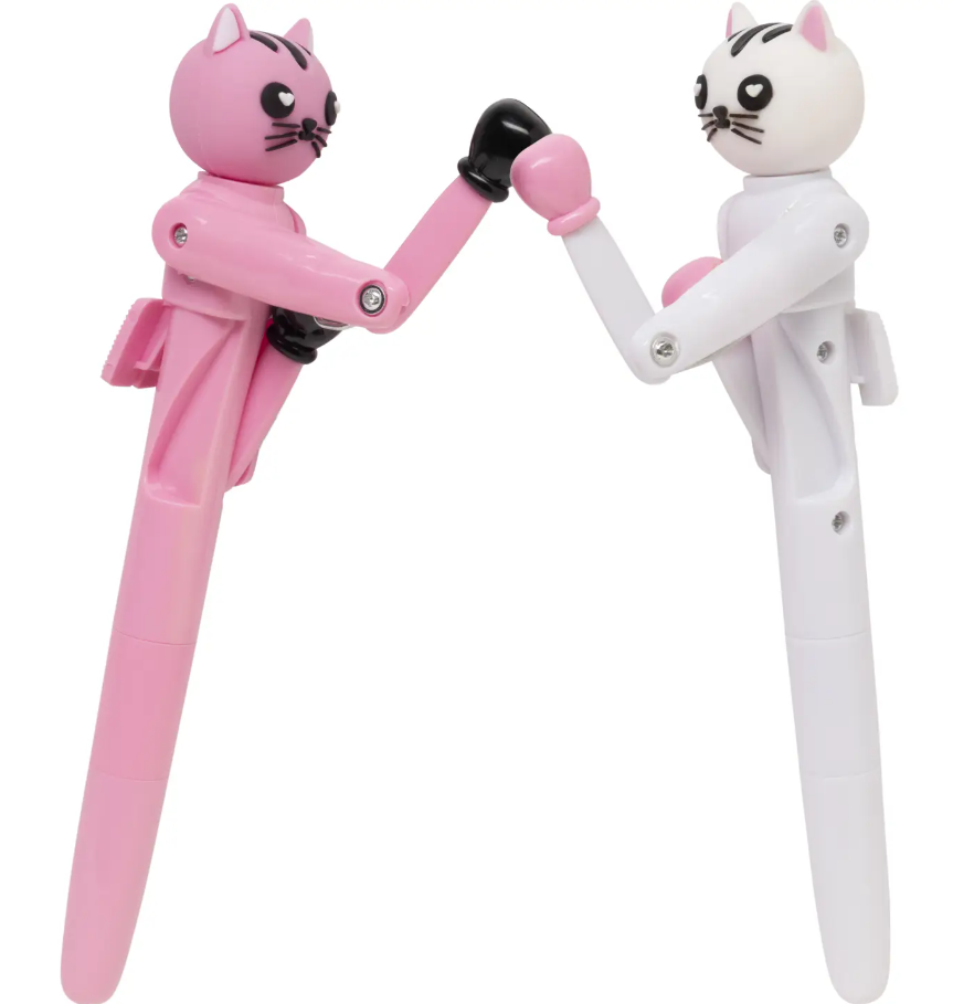 Cat Fight Action Pens