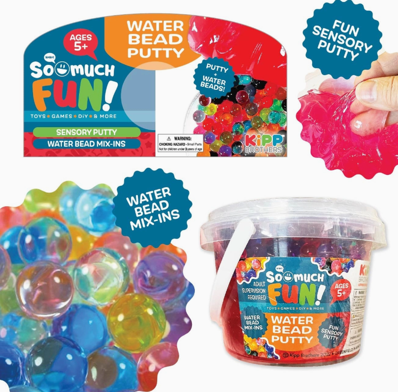 So Much Fun! Water Bead Putty Buckets