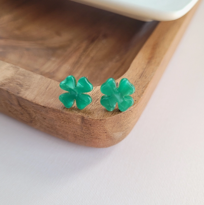Shamrock Studs