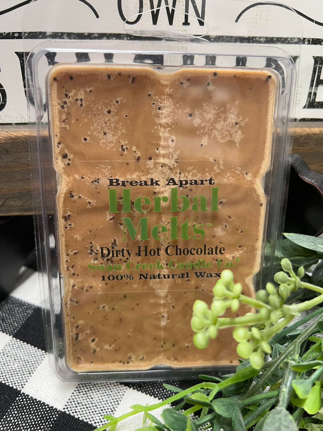Swan Creek Candle Co. Dirty Hot Chocoloate Herbal Melts