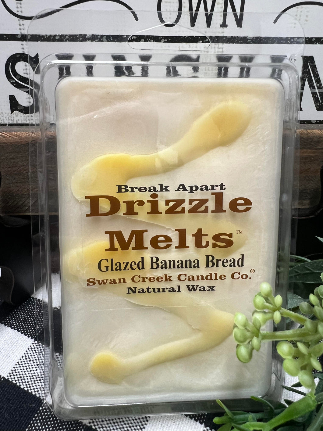 Swan Creek Candle Co. Glazed Banana Bread Drizzle Melts