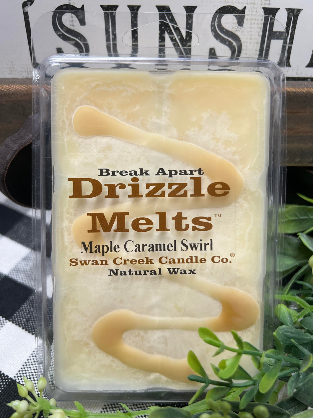Swan Creek Candle Co. Maple Caramel Swirl Drizzle Melts