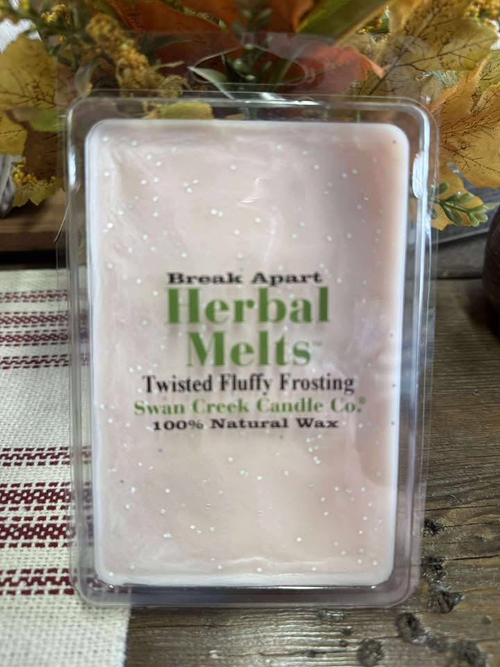 Swan Creek Candle Co. Twisted Fluffy Frosting Herbal Melts