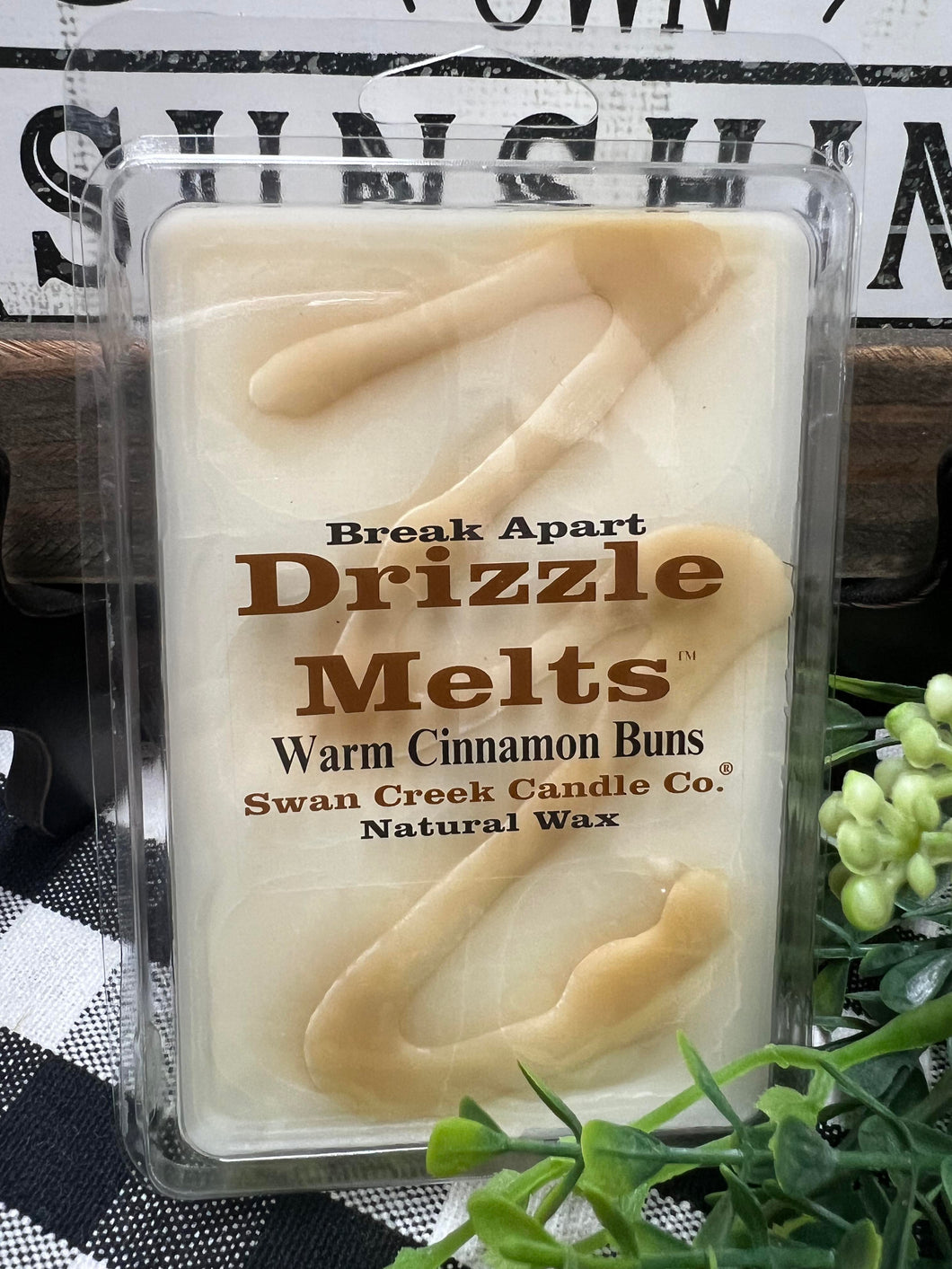 Swan Creek Candle Co. Warm Cinnamon Buns Drizzle Melts