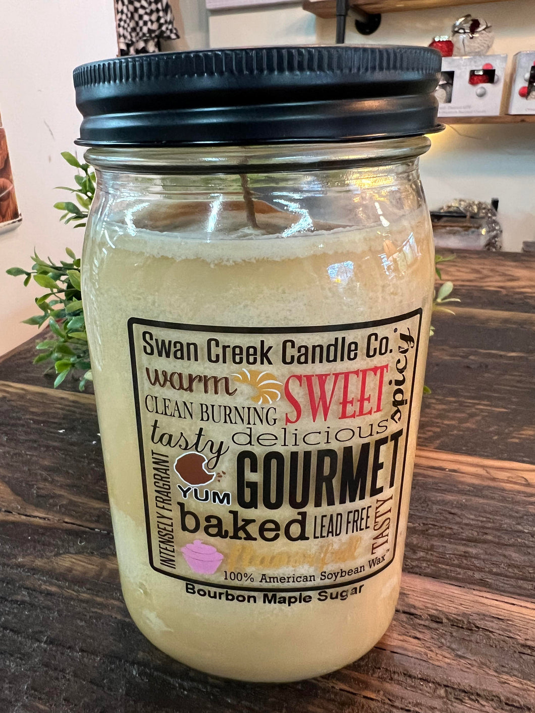 Swan Creek Bourbon Maple Sugar Pantry Jar 24 oz.