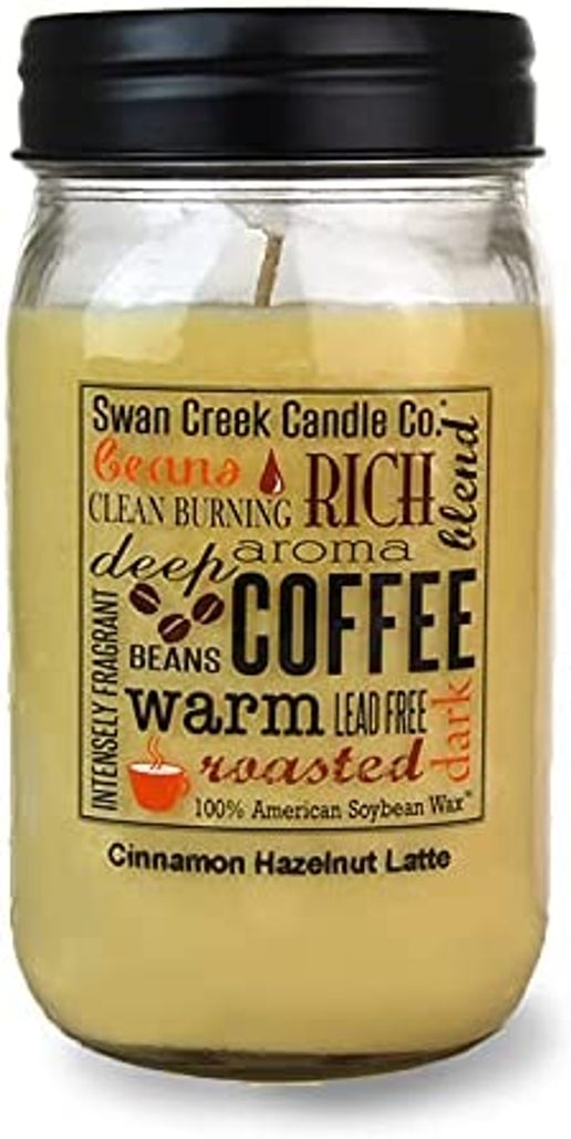 Swan Creek Cinnamon Hazelnut Latte Pantry Jar 12 oz.