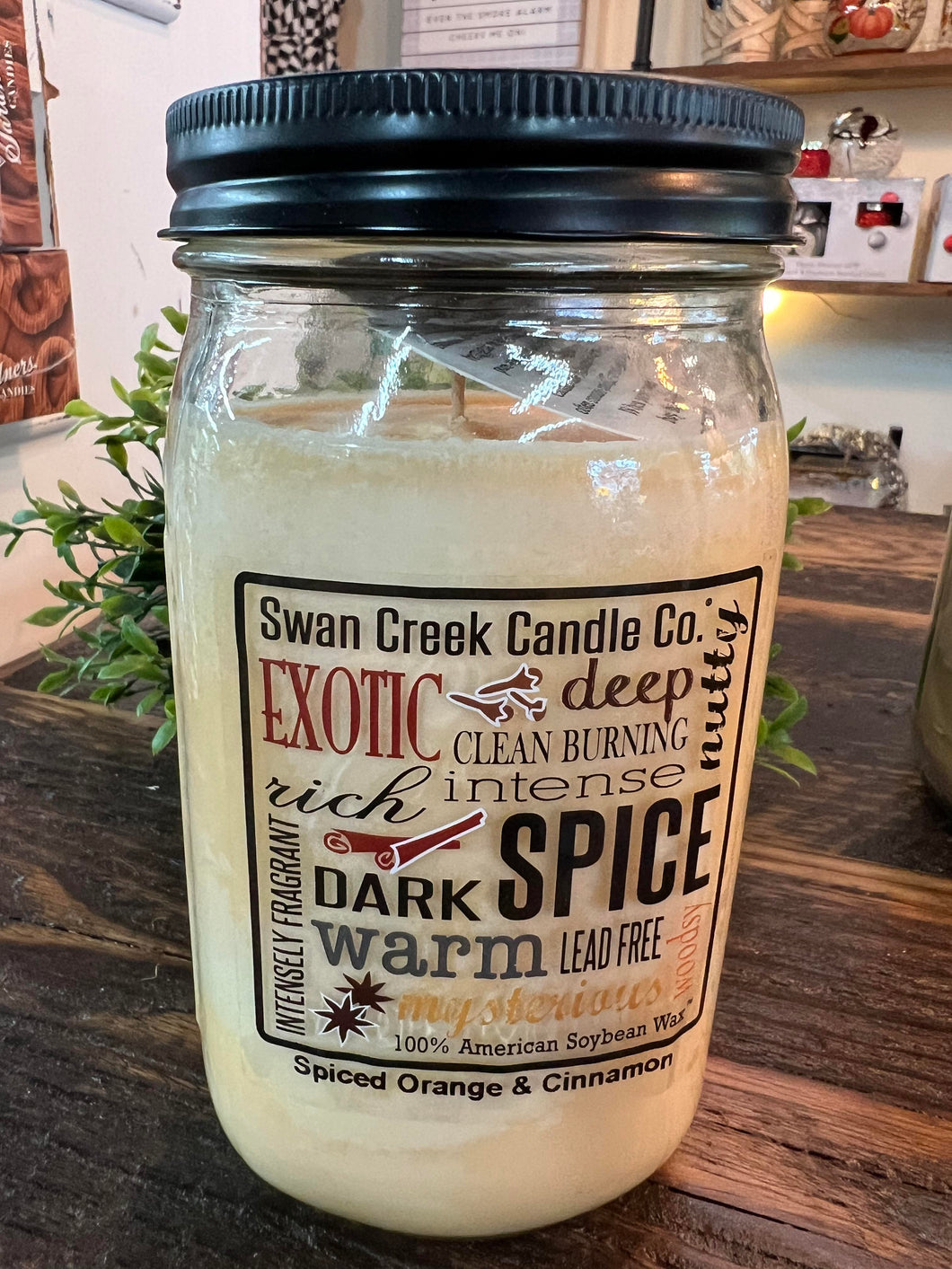Swan Creek Spiced Orange & Cinnamon Pantry Jar 24 oz.