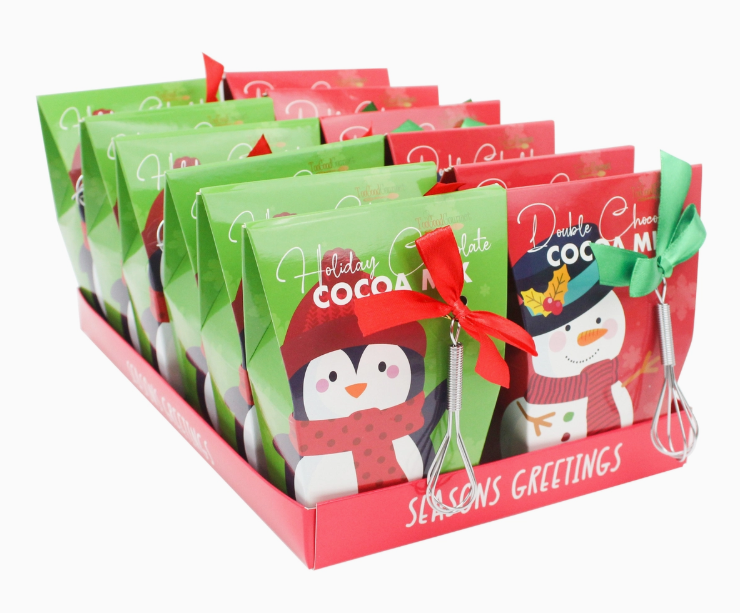 Santa’s Friends Cocoa with Mini Whisk