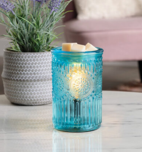Vintage Parisian Glass Fragrance Warmer