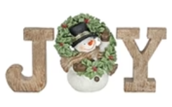 Set of 3 Resin Joy Blocks